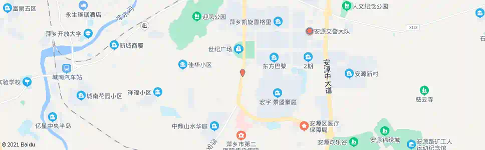 萍乡木沙塘社区_公交站地图_萍乡公交_妙搜公交查询2025