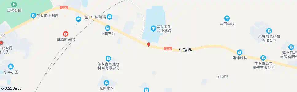 萍乡萍乡卫校_公交站地图_萍乡公交_妙搜公交查询2025