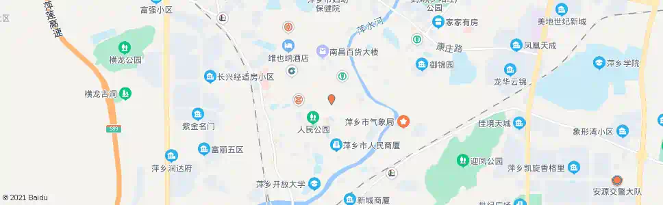 萍乡三医院_公交站地图_萍乡公交_妙搜公交查询2025