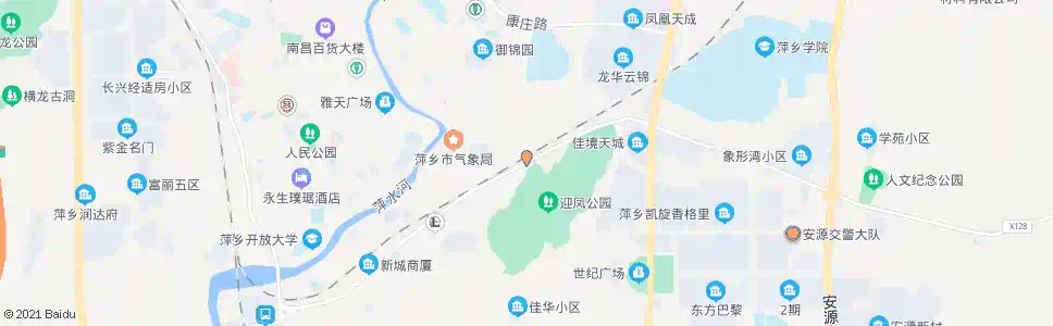 萍乡将军庙_公交站地图_萍乡公交_妙搜公交查询2025