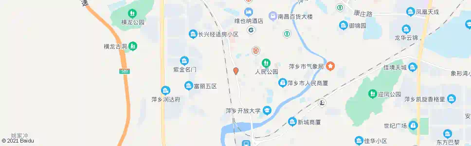 萍乡八一街办事处_公交站地图_萍乡公交_妙搜公交查询2025