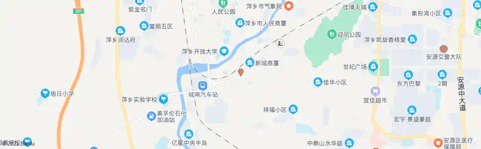 萍乡群艺馆_公交站地图_萍乡公交_妙搜公交查询2025