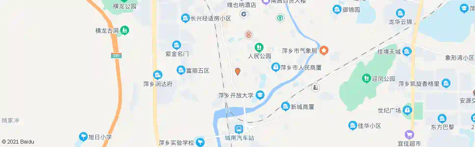 萍乡永昌寺_公交站地图_萍乡公交_妙搜公交查询2025