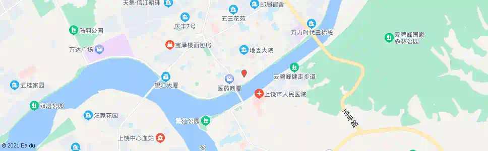 上饶信江东路口_公交站地图_上饶公交_妙搜公交查询2025