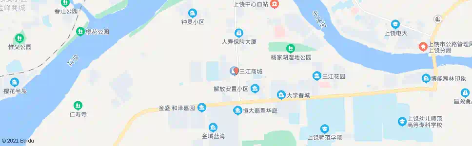 上饶祥云服装城_公交站地图_上饶公交_妙搜公交查询2025