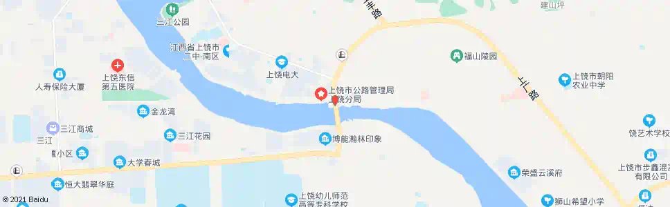 上饶前进桥_公交站地图_上饶公交_妙搜公交查询2025