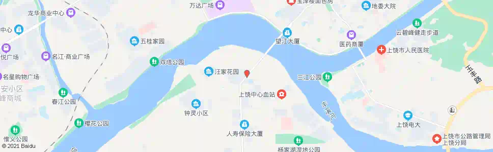 上饶汪家园_公交站地图_上饶公交_妙搜公交查询2025