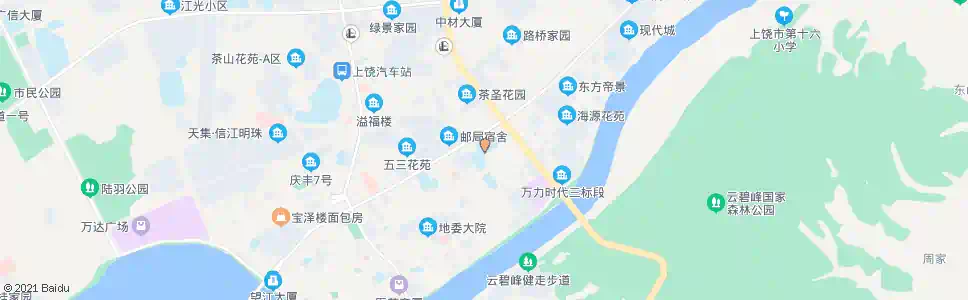 上饶上饶市第四中学_公交站地图_上饶公交_妙搜公交查询2025