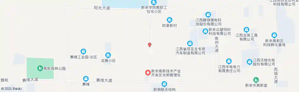 新余大盛科技园_公交站地图_新余公交_妙搜公交查询2025