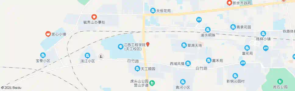 新余渝工三校园_公交站地图_新余公交_妙搜公交查询2025