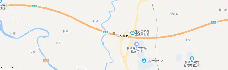 新余长青互通桥_公交站地图_新余公交_妙搜公交查询2025