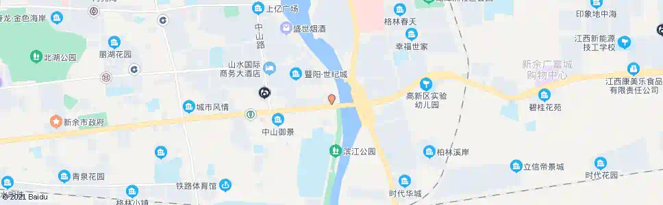 新余第四医院东_公交站地图_新余公交_妙搜公交查询2025