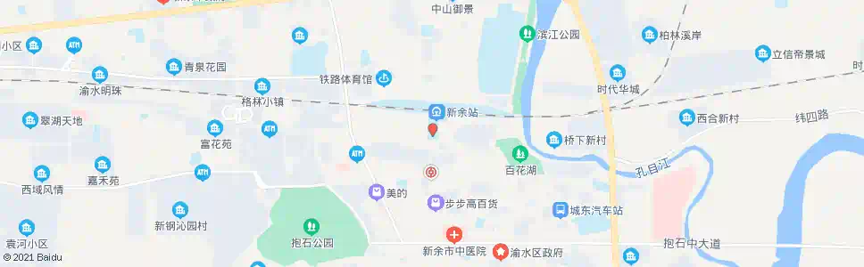 新余公交停车场_公交站地图_新余公交_妙搜公交查询2025