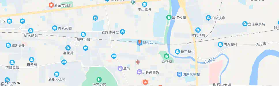 新余市委_公交站地图_新余公交_妙搜公交查询2025