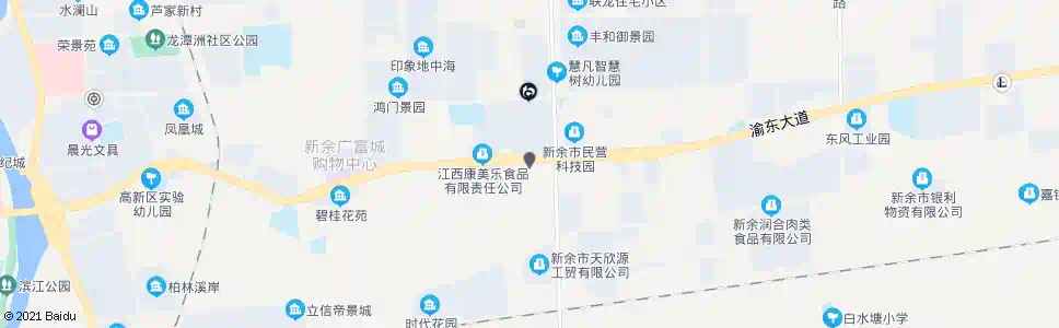 新余新鑫驾校_公交站地图_新余公交_妙搜公交查询2025