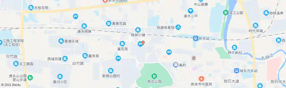 新余康盛花园_公交站地图_新余公交_妙搜公交查询2025