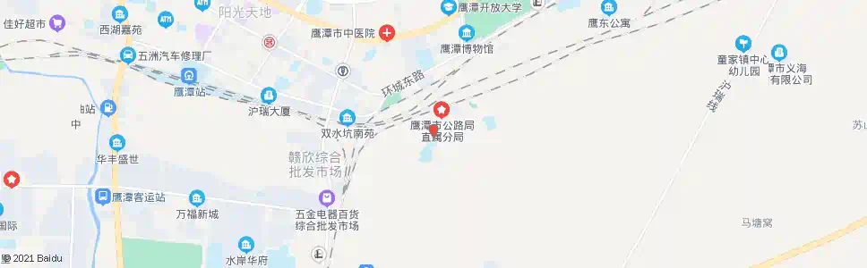鹰潭艺术中学_公交站地图_鹰潭公交_妙搜公交查询2025