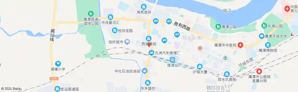 鹰潭二化_公交站地图_鹰潭公交_妙搜公交查询2025