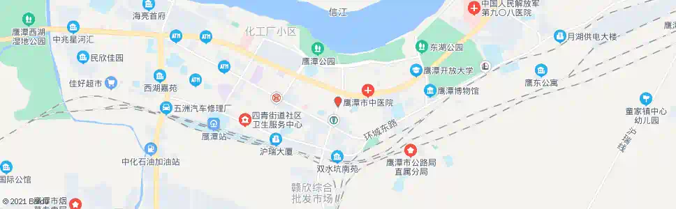 鹰潭正大南路_公交站地图_鹰潭公交_妙搜公交查询2025