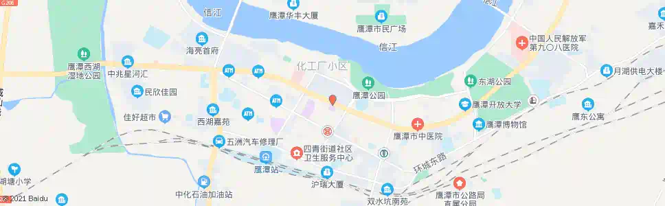 鹰潭银座广场_公交站地图_鹰潭公交_妙搜公交查询2025
