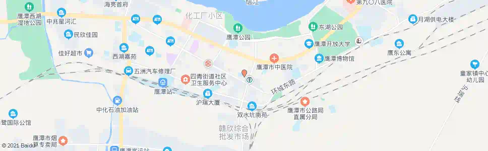 鹰潭金谷园_公交站地图_鹰潭公交_妙搜公交查询2025