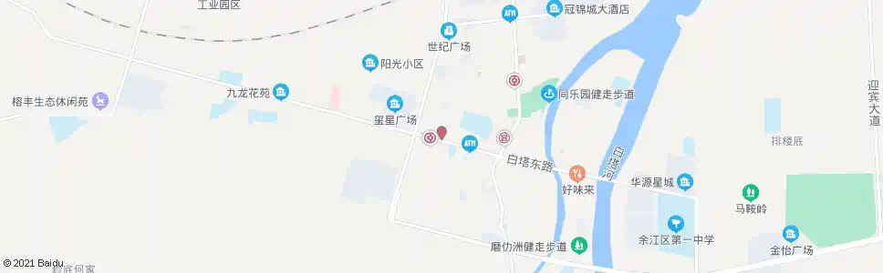 鹰潭步步高超市_公交站地图_鹰潭公交_妙搜公交查询2025