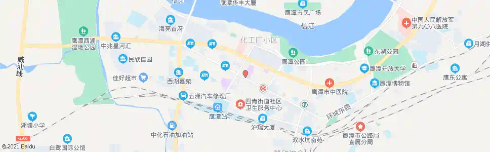 鹰潭时代广场_公交站地图_鹰潭公交_妙搜公交查询2025