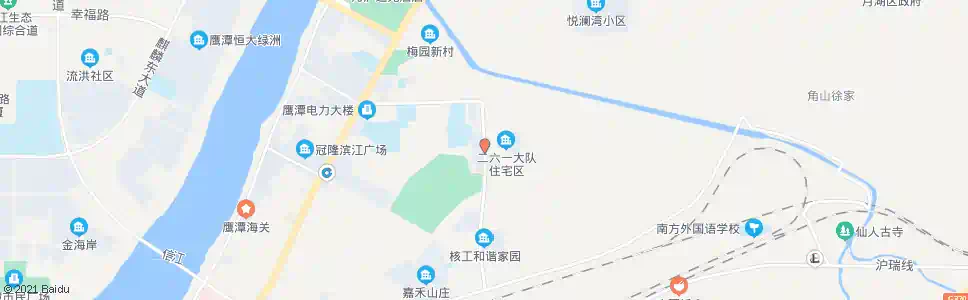 鹰潭261大队_公交站地图_鹰潭公交_妙搜公交查询2025