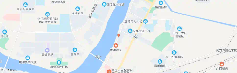 鹰潭清波雅苑_公交站地图_鹰潭公交_妙搜公交查询2025