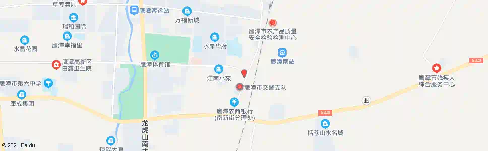 鹰潭地质队_公交站地图_鹰潭公交_妙搜公交查询2025