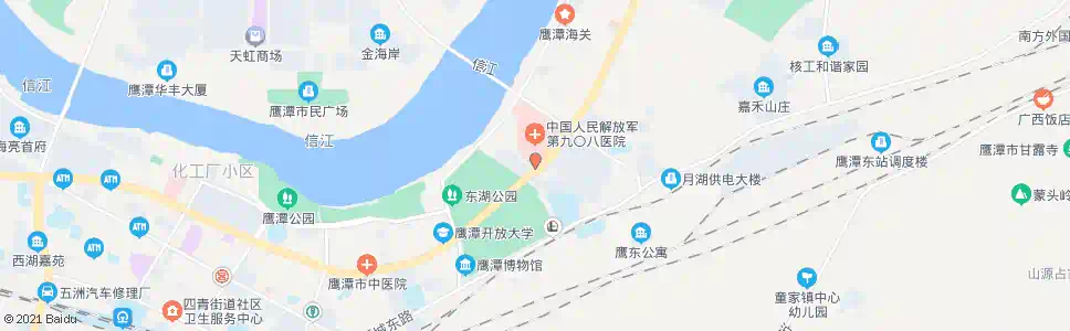 鹰潭184医院_公交站地图_鹰潭公交_妙搜公交查询2025