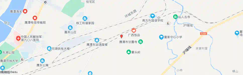 鹰潭童家供电所_公交站地图_鹰潭公交_妙搜公交查询2025