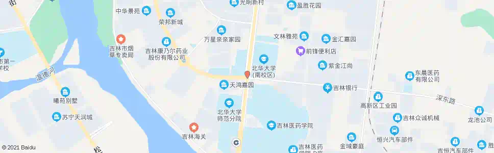 白城二中_公交站地图_白城公交_妙搜公交查询2025