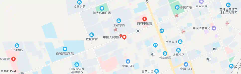 白城中兴广场_公交站地图_白城公交_妙搜公交查询2025