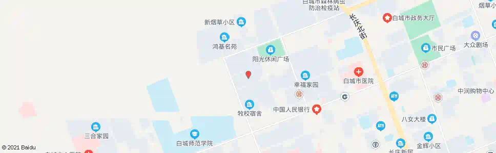 白城丽景庄园_公交站地图_白城公交_妙搜公交查询2025