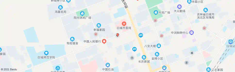 白城中国建设银行_公交站地图_白城公交_妙搜公交查询2025