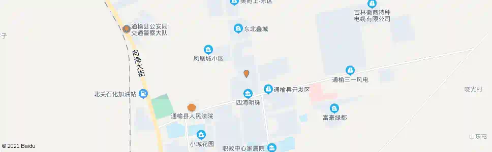 白城十七粮店_公交站地图_白城公交_妙搜公交查询2025