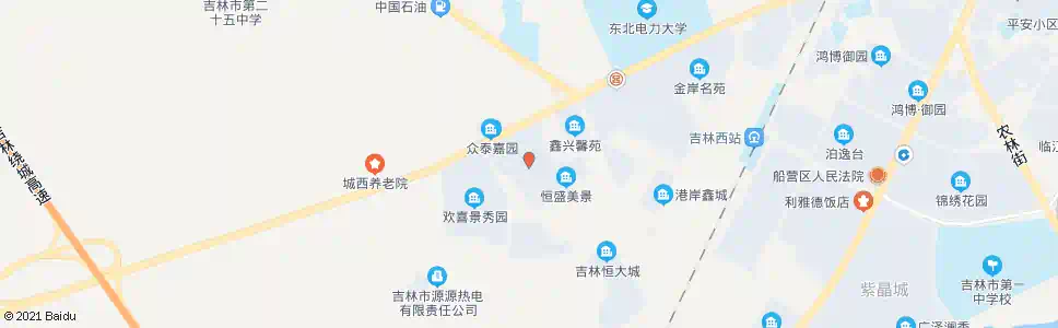 白城纺织小区_公交站地图_白城公交_妙搜公交查询2025