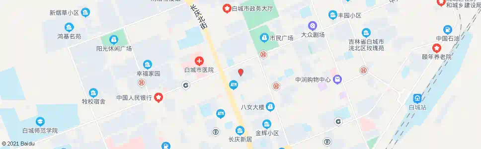 白城市政府_公交站地图_白城公交_妙搜公交查询2025