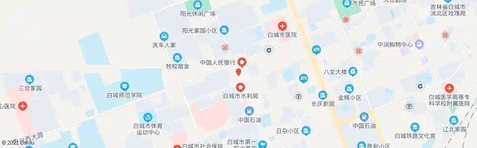 白城白城市公安局_公交站地图_白城公交_妙搜公交查询2025