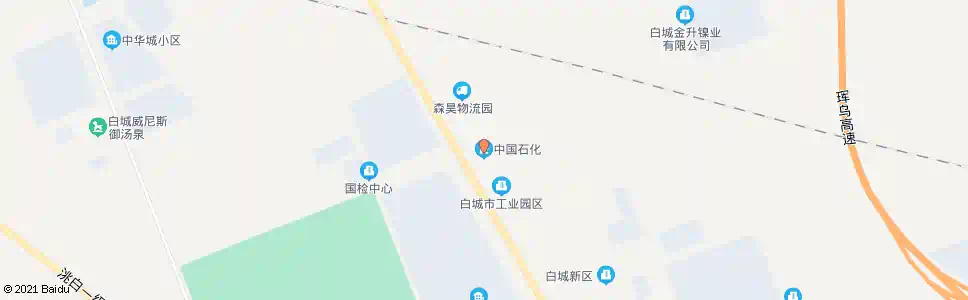 白城白城加油站_公交站地图_白城公交_妙搜公交查询2025
