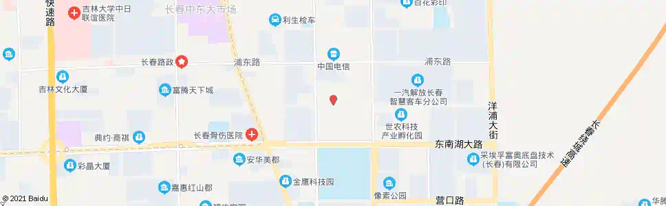 白城汽车滤清器厂_公交站地图_白城公交_妙搜公交查询2025