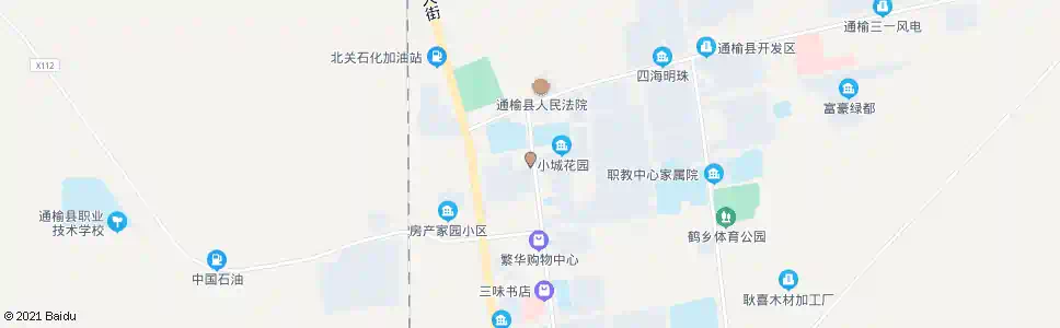 白城吉鹤宾馆_公交站地图_白城公交_妙搜公交查询2025