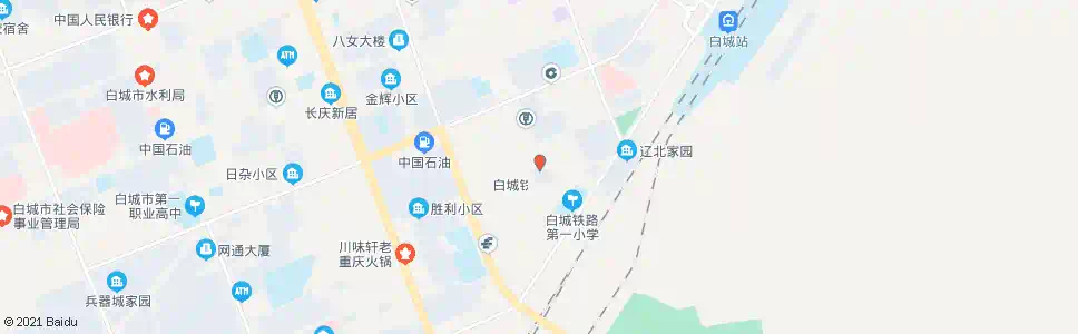 白城铁路文化宫_公交站地图_白城公交_妙搜公交查询2025