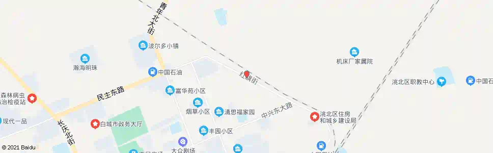 白城九一三油库_公交站地图_白城公交_妙搜公交查询2025