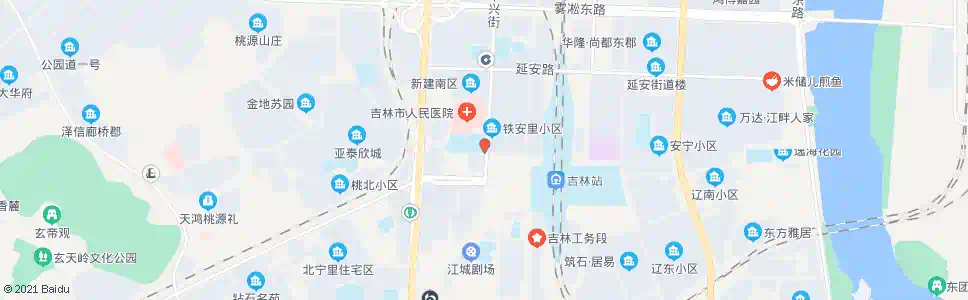 白城铁一中_公交站地图_白城公交_妙搜公交查询2025