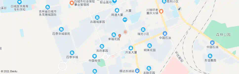 白城批发大世界_公交站地图_白城公交_妙搜公交查询2025