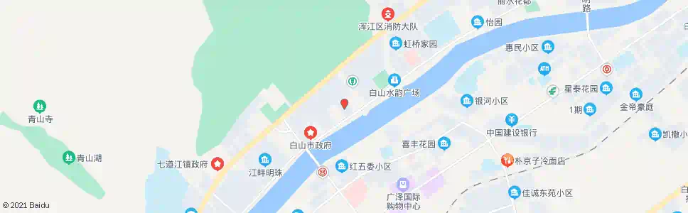 白山建设局_公交站地图_白山公交_妙搜公交查询2025