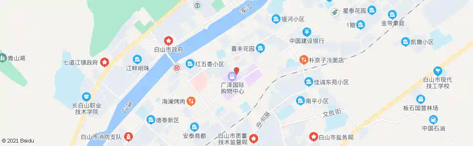 白山批发市场_公交站地图_白山公交_妙搜公交查询2025