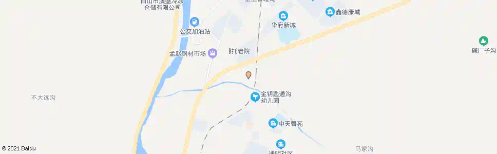 白山通沟_公交站地图_白山公交_妙搜公交查询2025